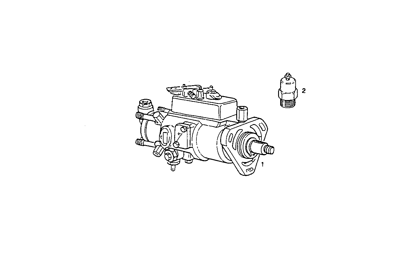 INJECTION PUMP ASSY parts diagram