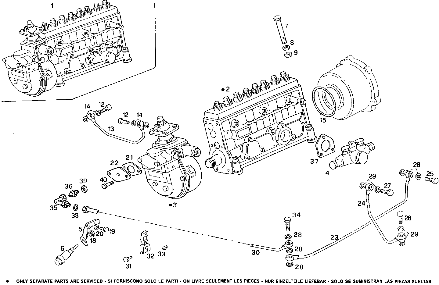 INJECTION PUMP ASSY parts diagram
