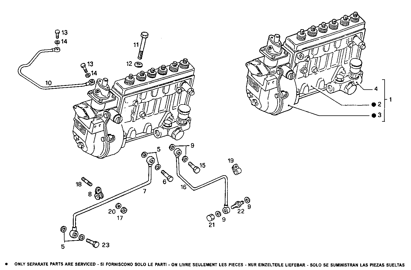 INJECTION PUMP ASSY parts diagram