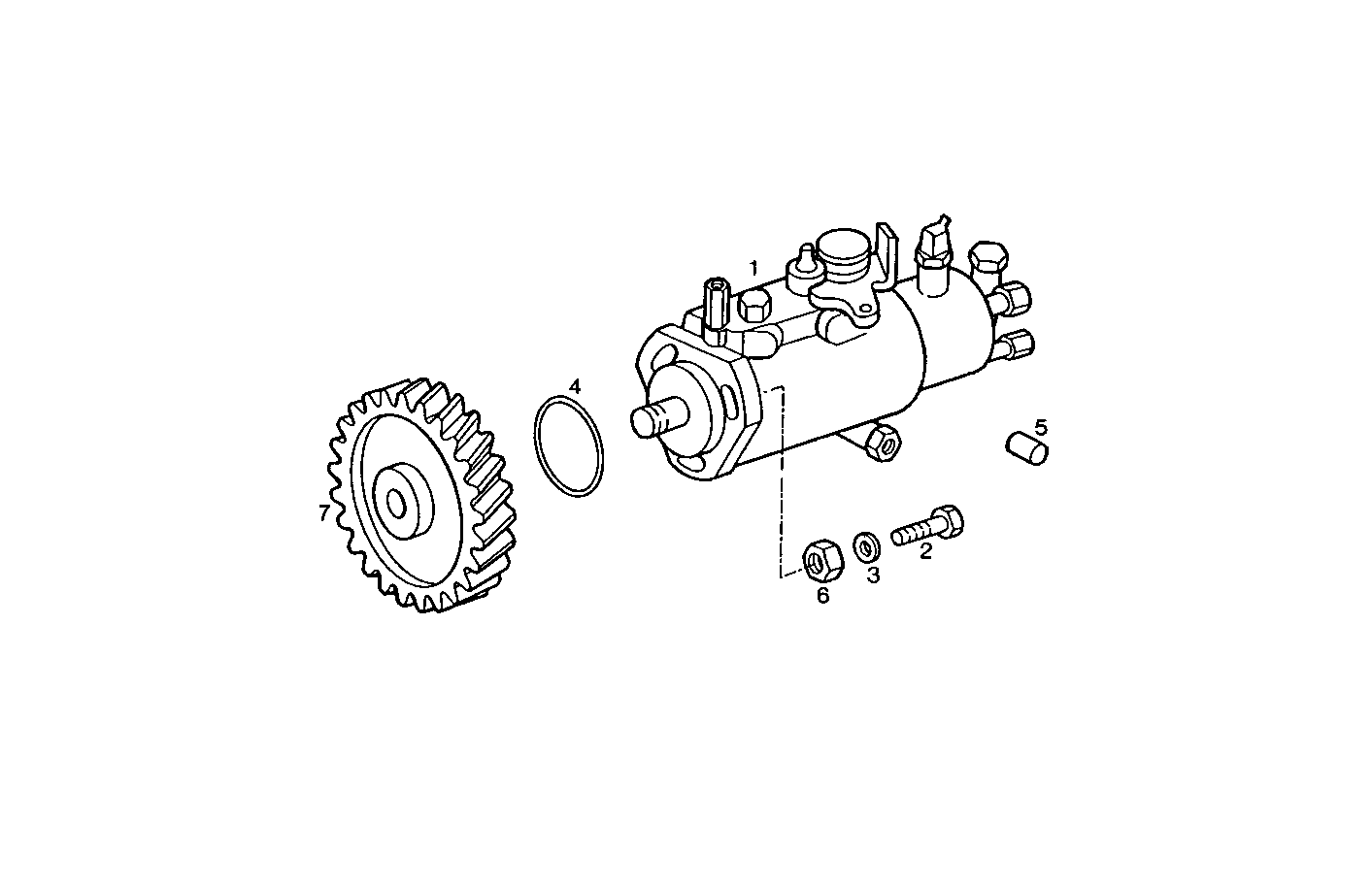 INJECTION PUMP ASSY parts diagram