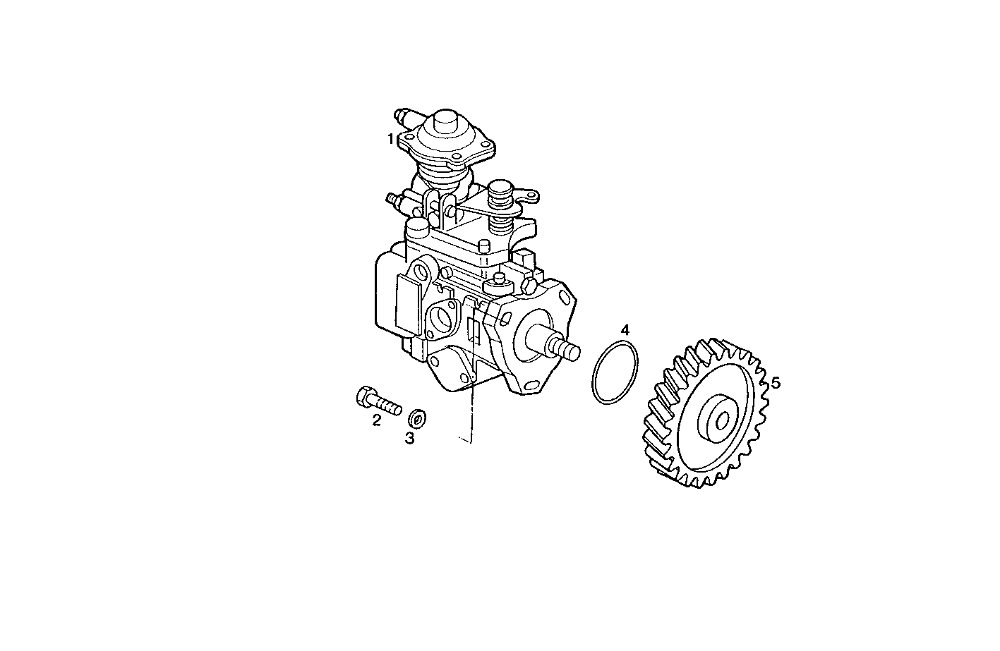 INJECTION PUMP ASSY parts diagram