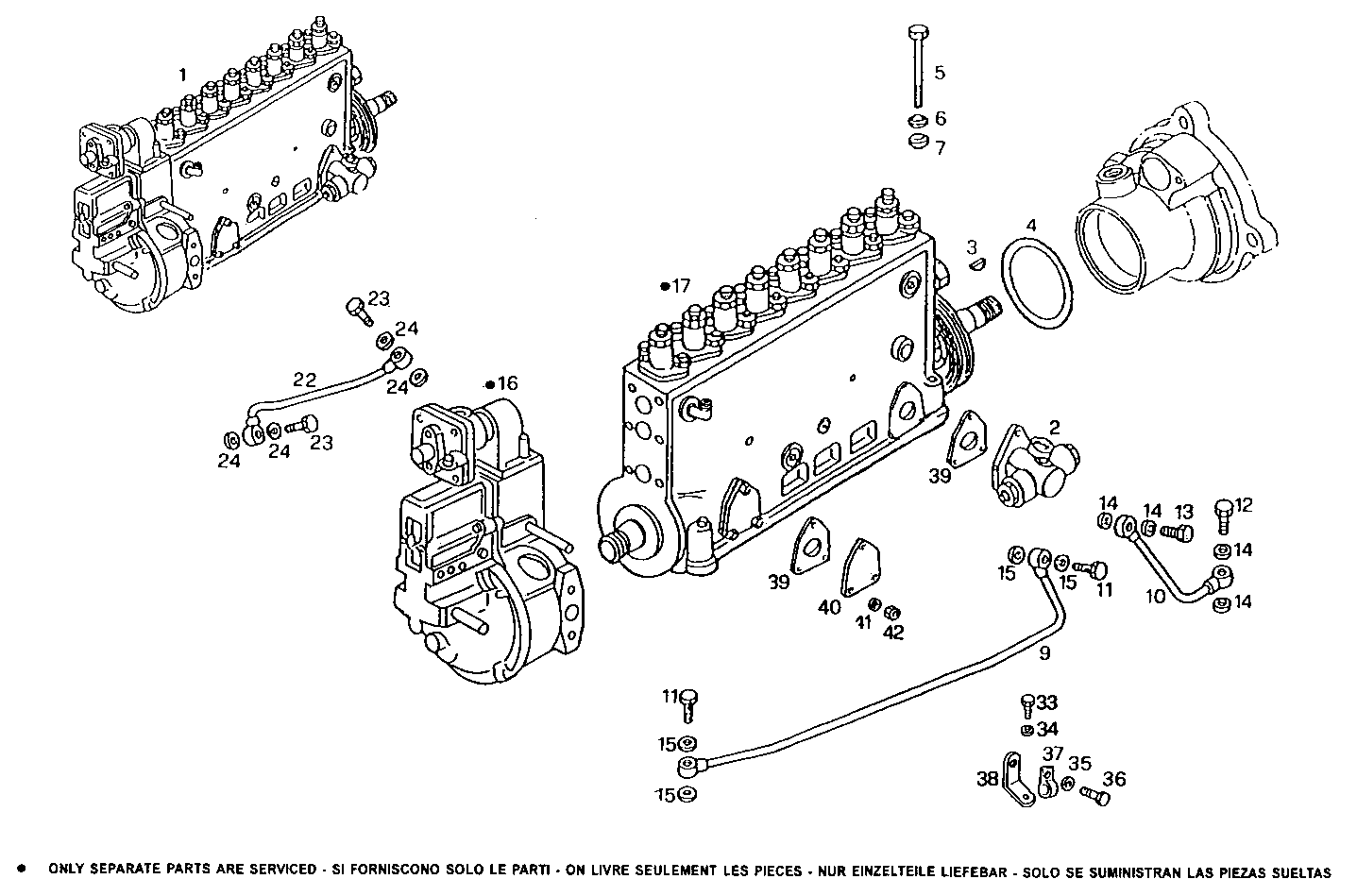 INJECTION PUMP ASSY parts diagram