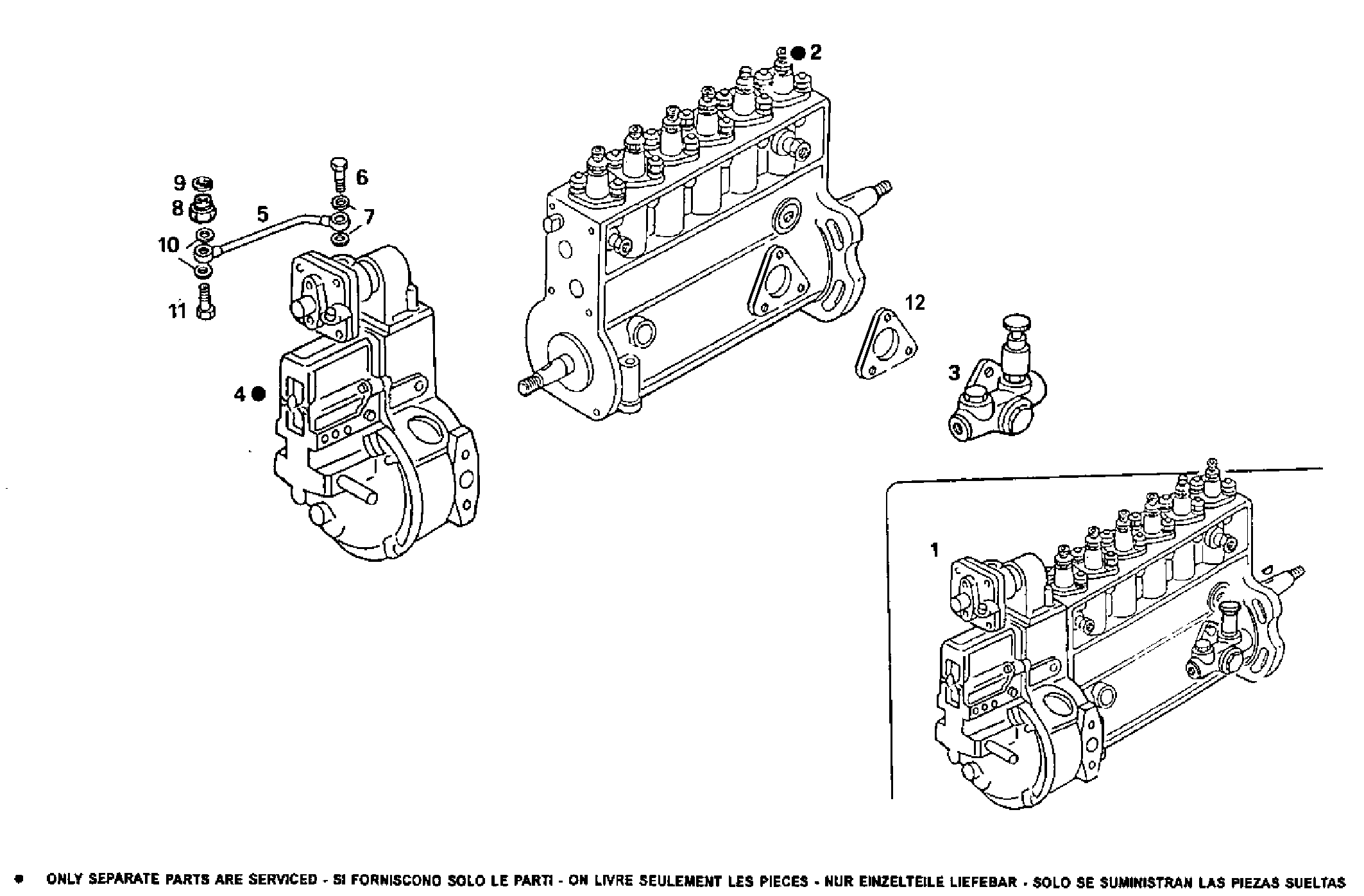 INJECTION PUMP ASSY parts diagram