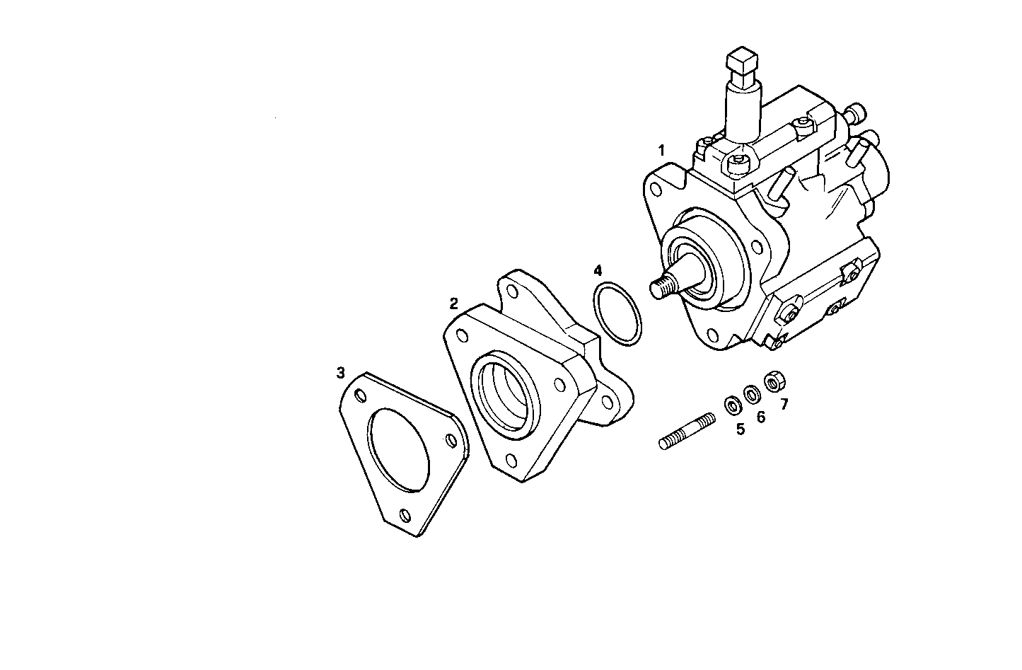 INJECTION PUMP ASSY parts diagram
