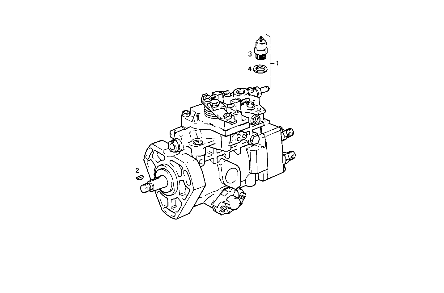 INJECTION PUMP ASSY parts diagram
