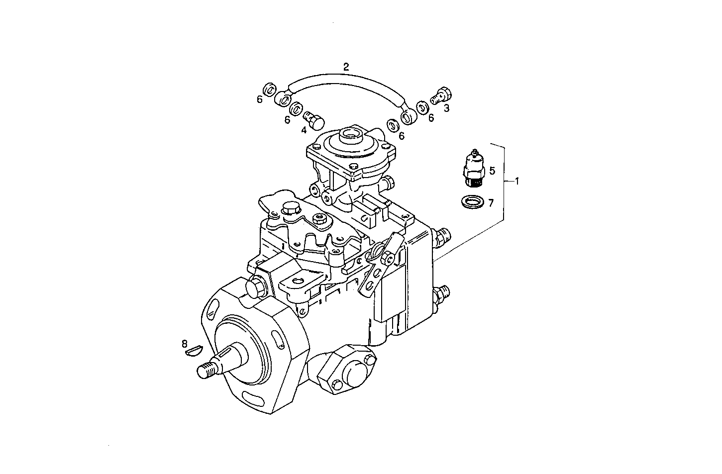 INJECTION PUMP ASSY parts diagram