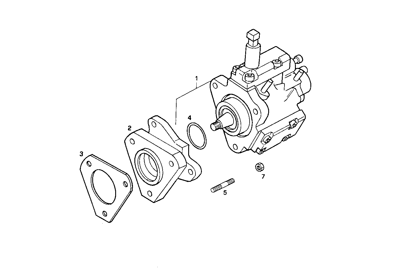 INJECTION PUMP ASSY parts diagram