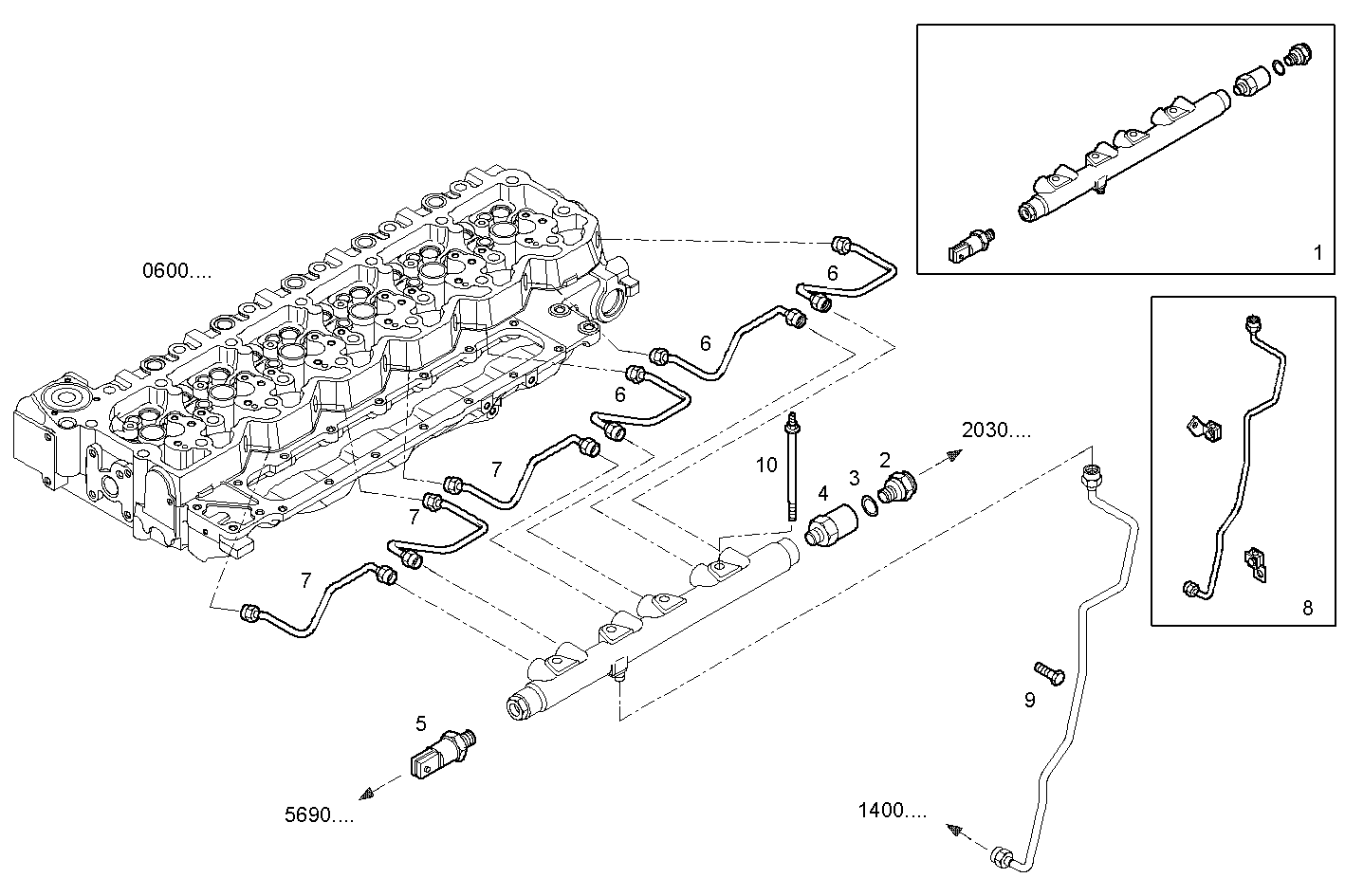 HYDRAUL. ACCUMULATOR parts diagram