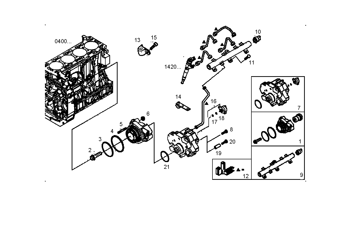 HYDRAUL. ACCUMULATOR parts diagram
