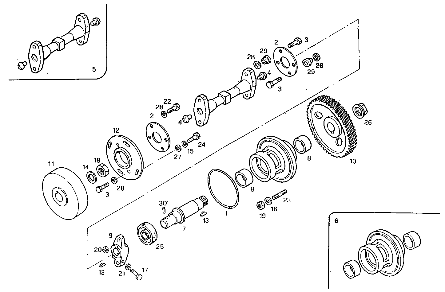 INJECTION PUMP DRIVE - 8210SM26.12 8210SM26 parts diagram