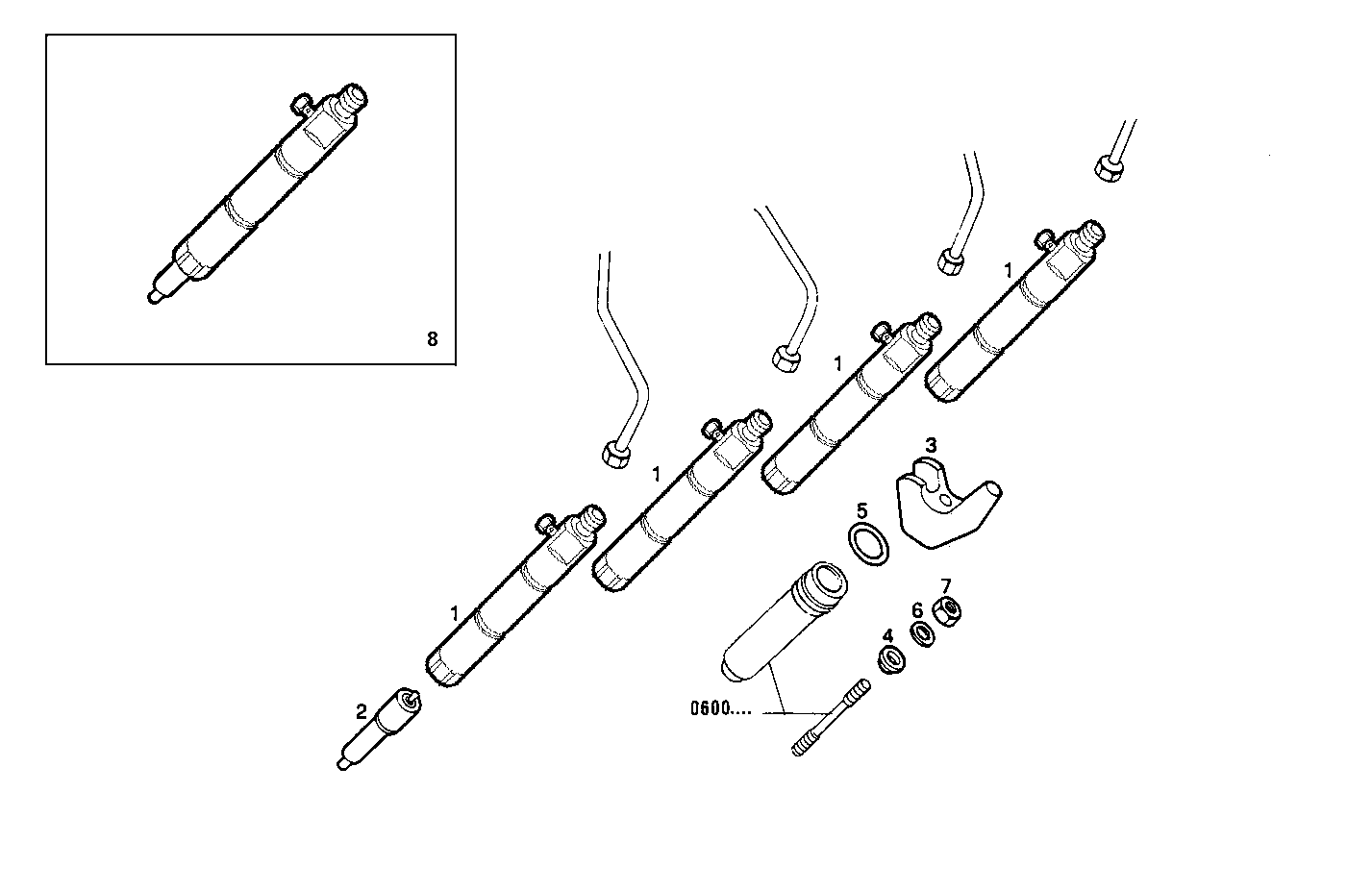 INJECTORS parts diagram