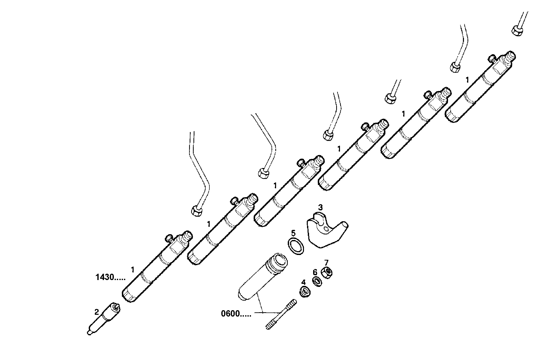 INJECTORS parts diagram