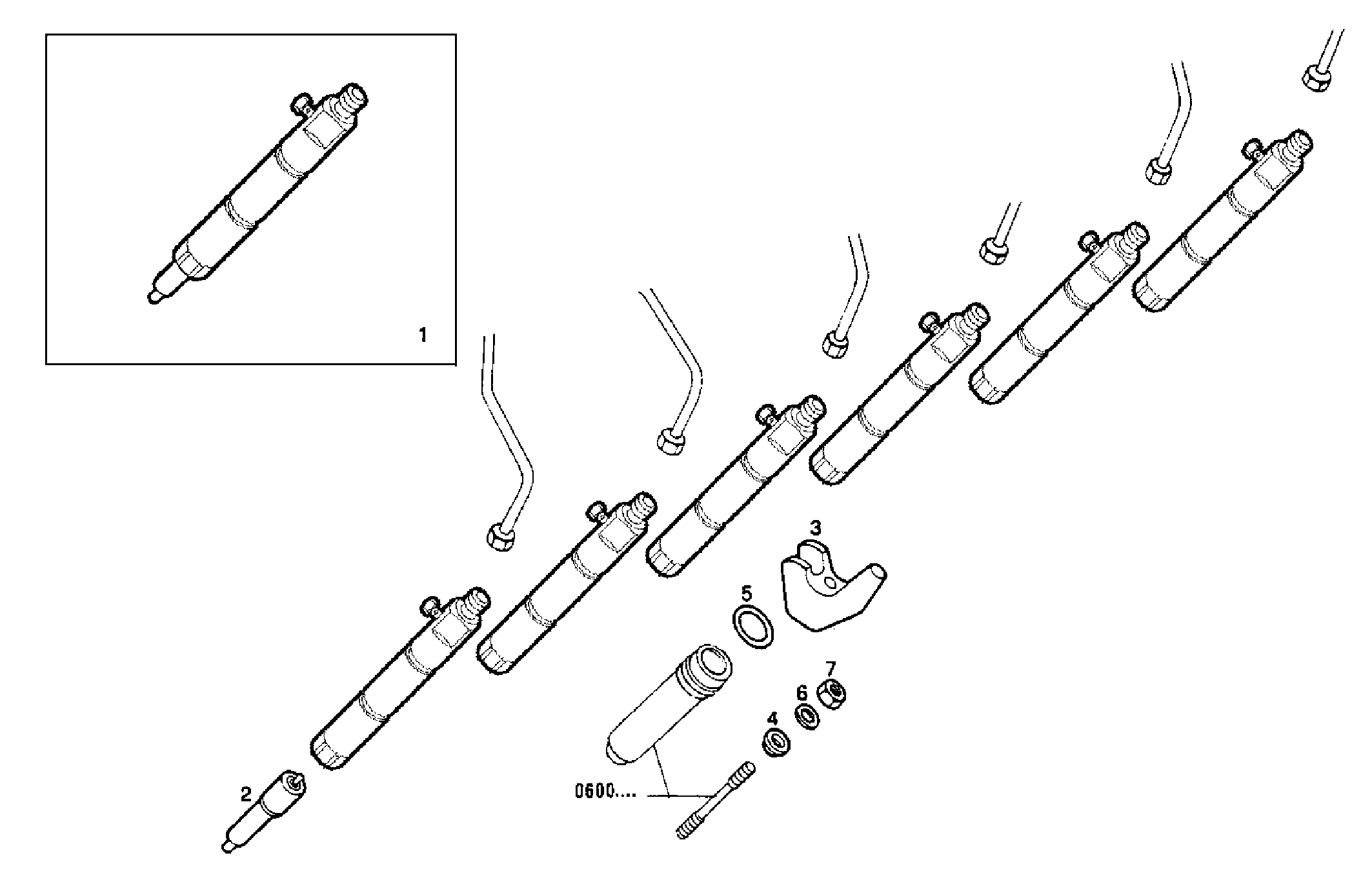 INJECTORS parts diagram