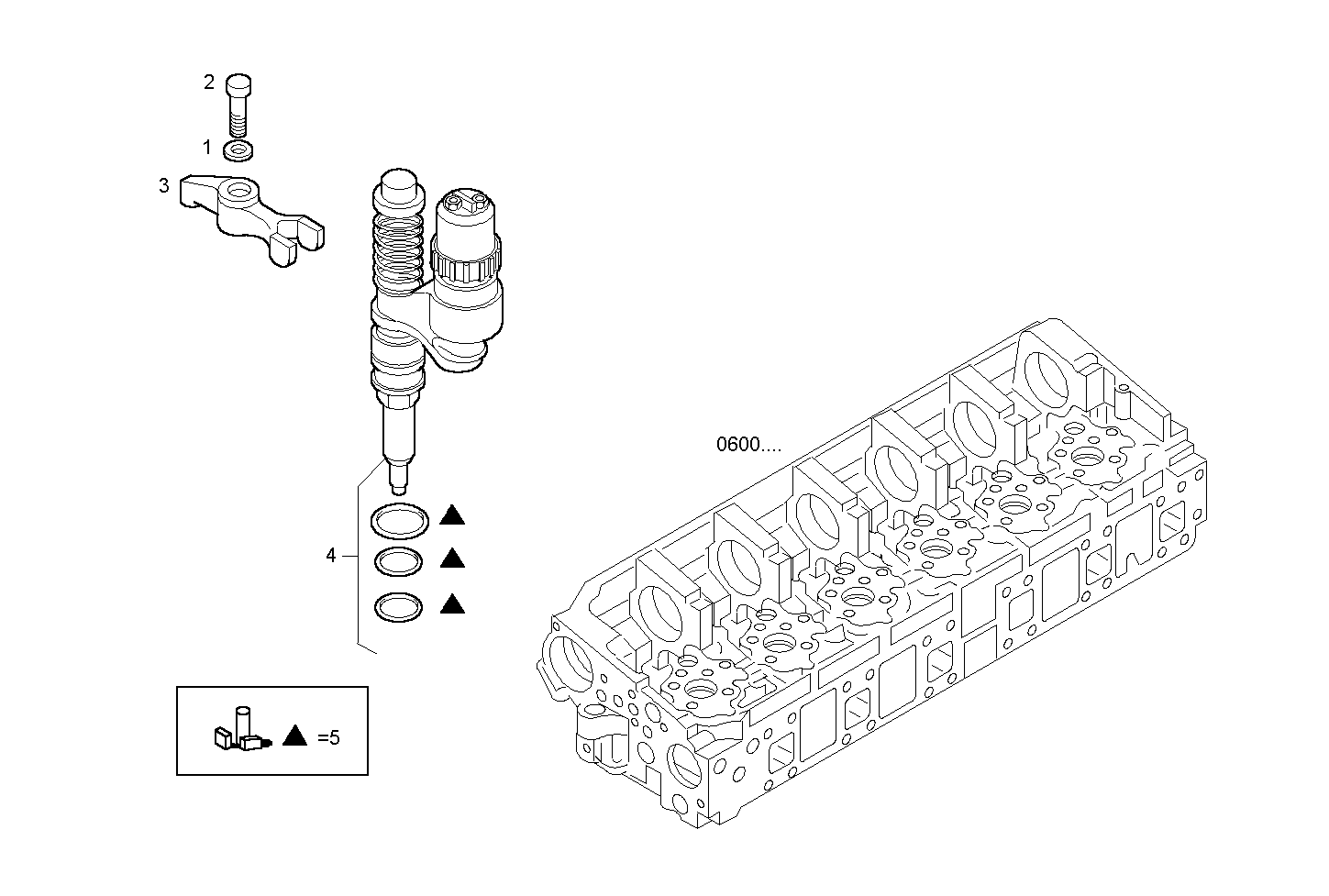 INJECTORS parts diagram