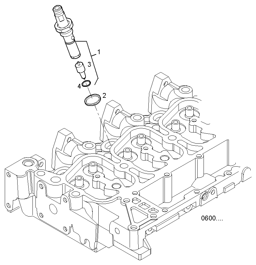 INJECTORS - N67MNTM28.10 NEF 6 mechanic. parts diagram