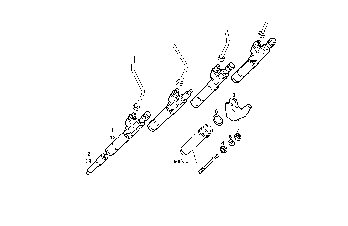 INJECTORS parts diagram