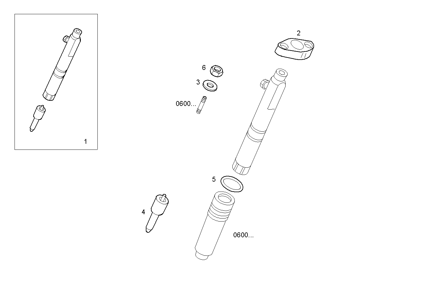 INJECTORS parts diagram