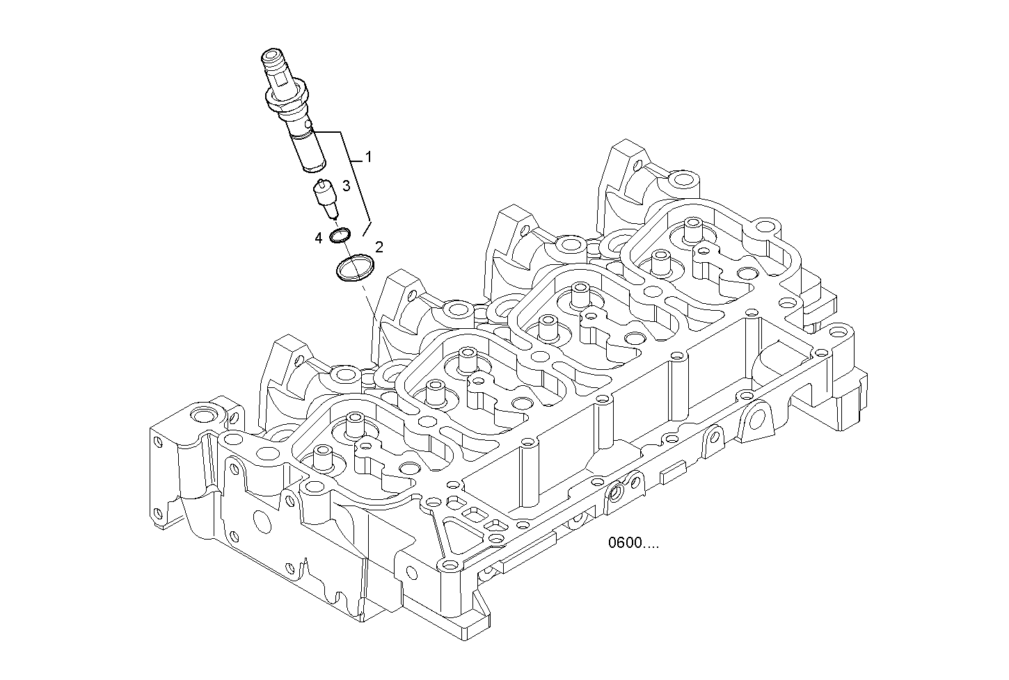 INJECTORS - N67MNAM15.01 NEF 6 mechanic. parts diagram