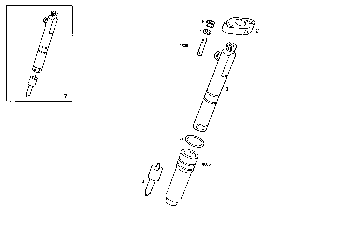 INJECTORS parts diagram