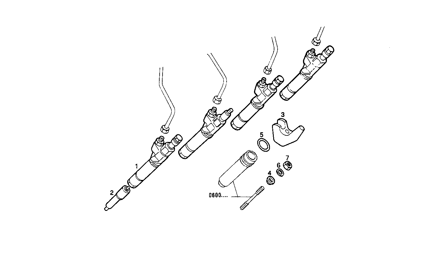 INJECTORS parts diagram