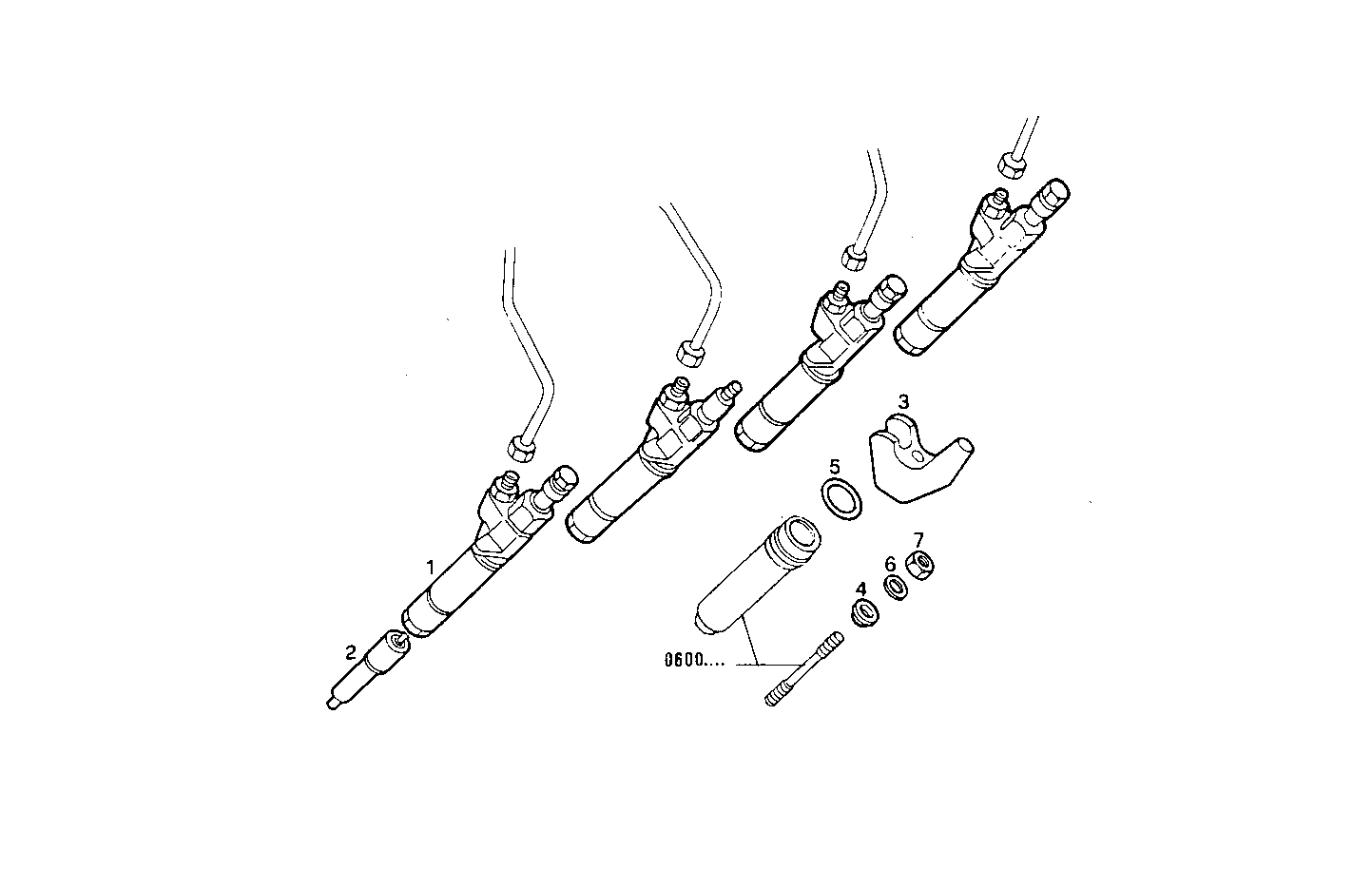INJECTORS parts diagram