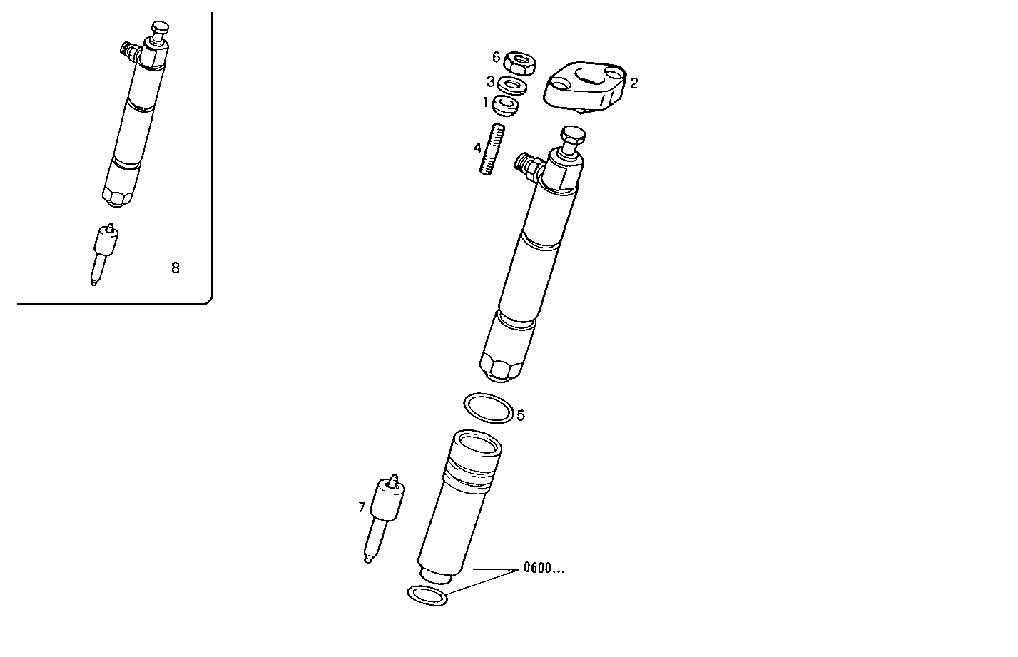 INJECTORS parts diagram
