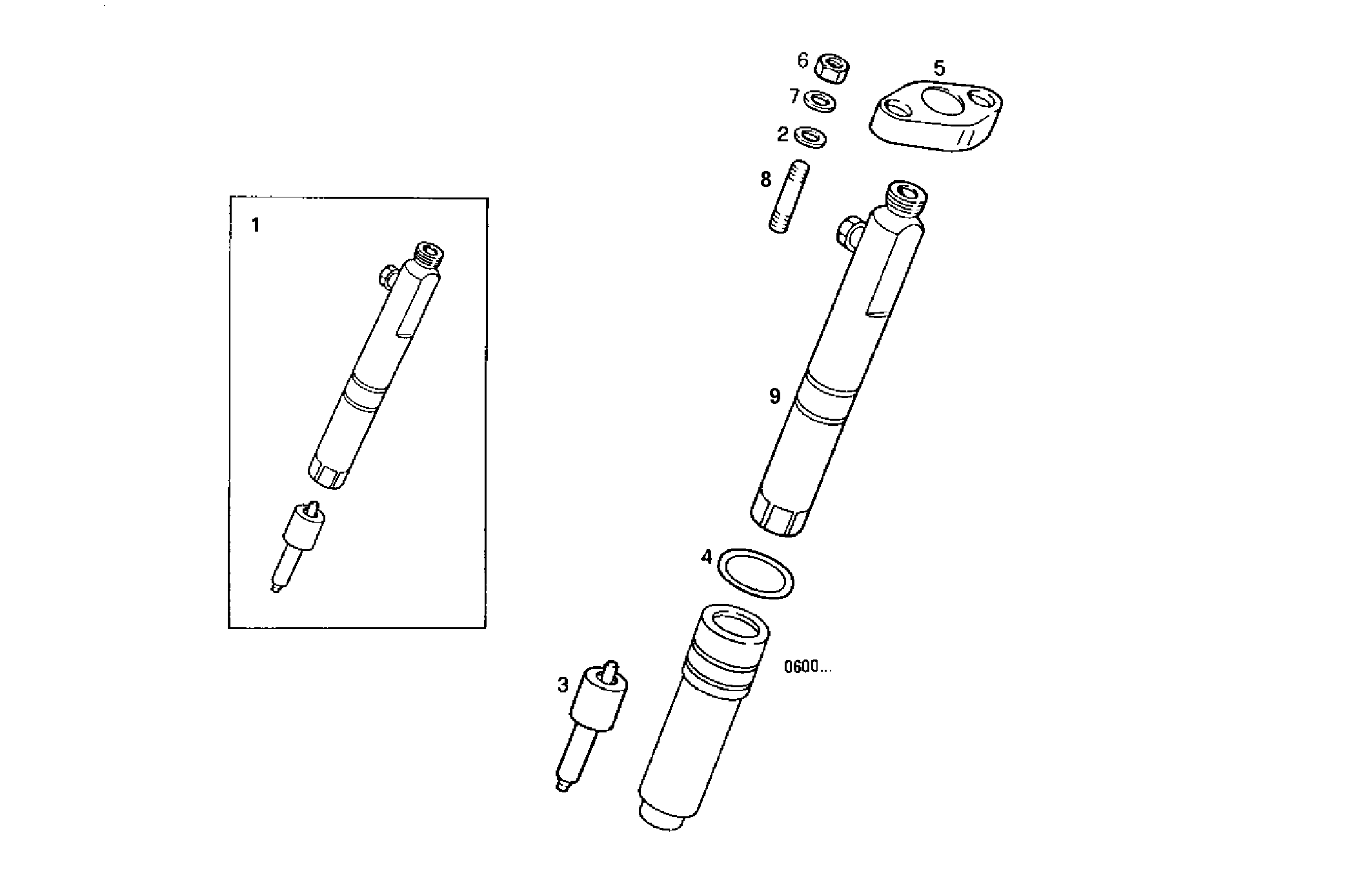 INJECTORS parts diagram