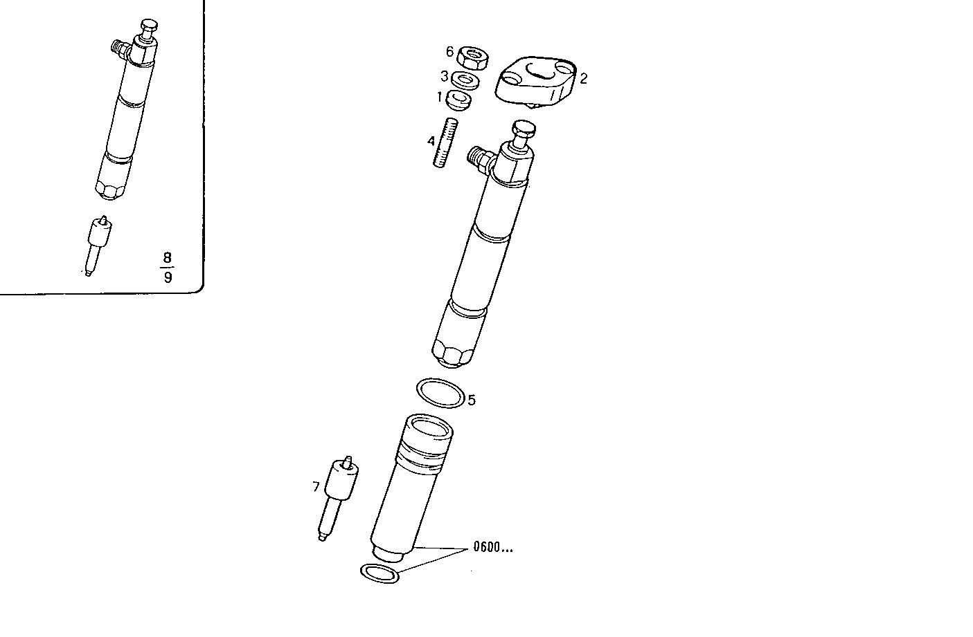 INJECTORS parts diagram