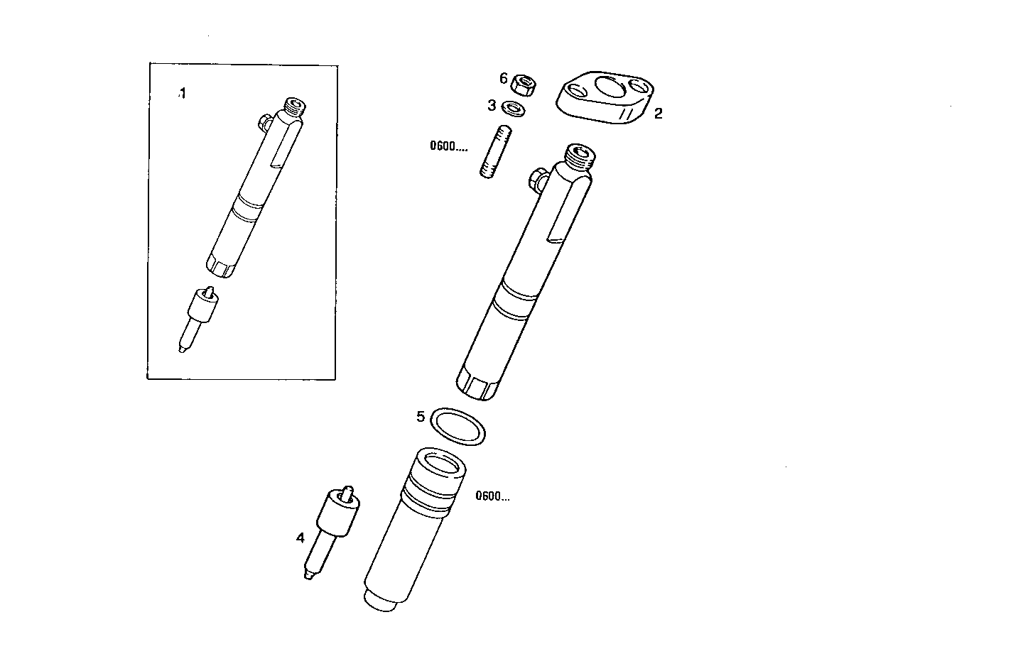 INJECTORS parts diagram