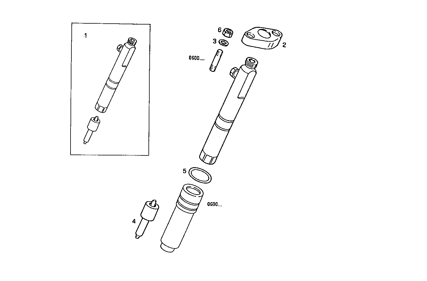 INJECTORS parts diagram