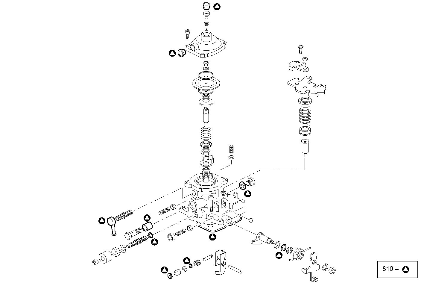 INJECTION PUMP (COMPONENTS) parts diagram