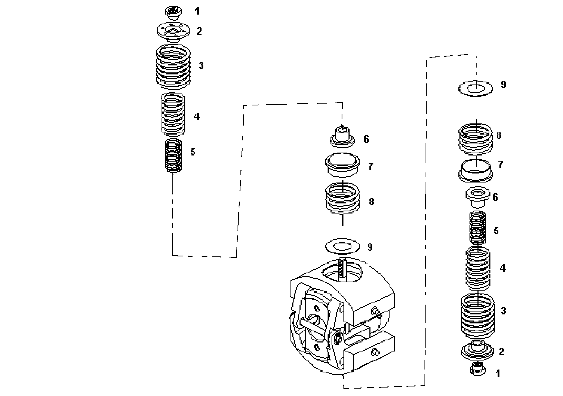 INJECTION PUMP (COMPONENTS) parts diagram