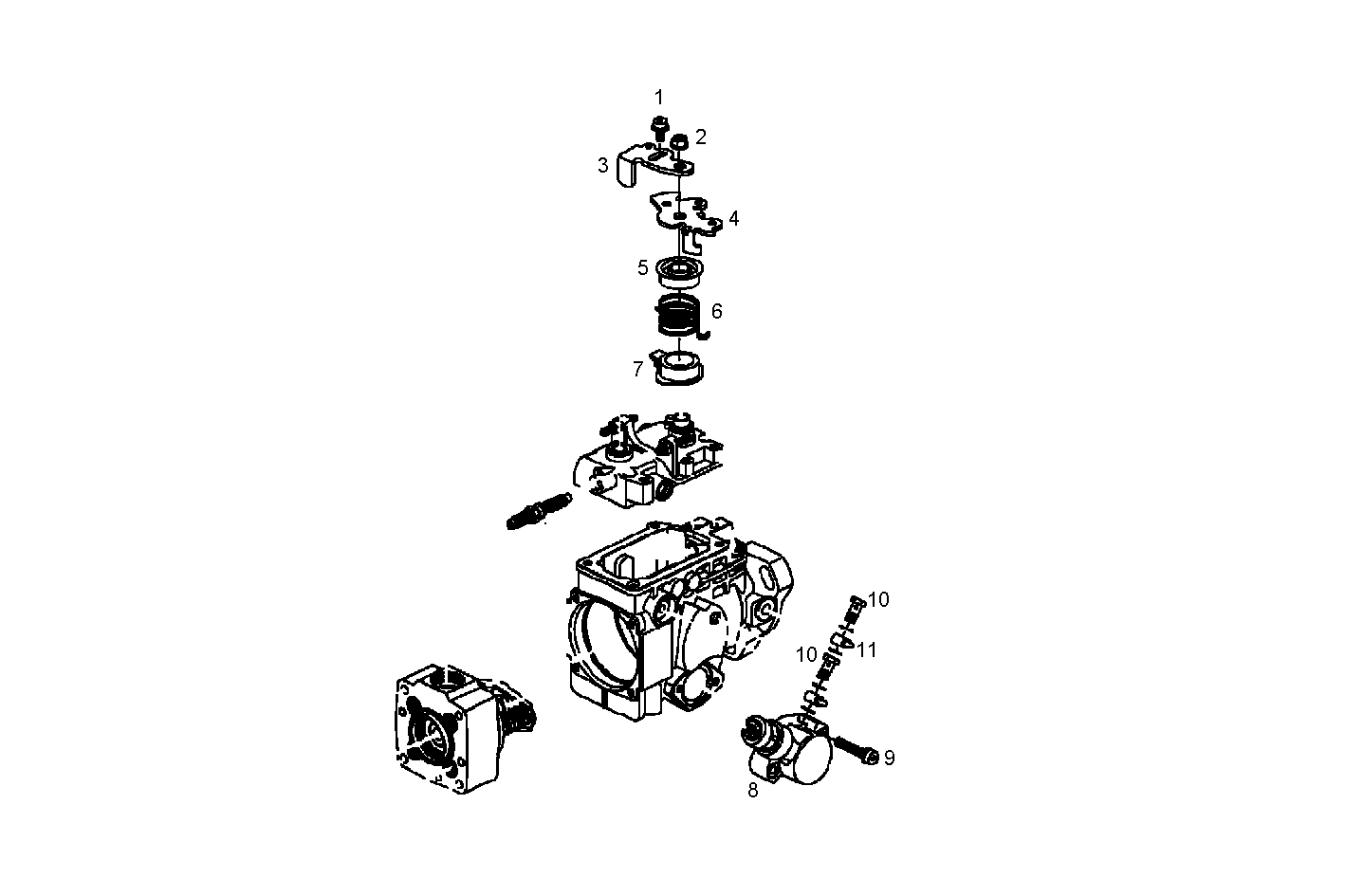 INJECTION PUMP (COMPONENTS) - N45MNSD00.00A002 NEF 4 mechanic. - TIER 2 parts diagram