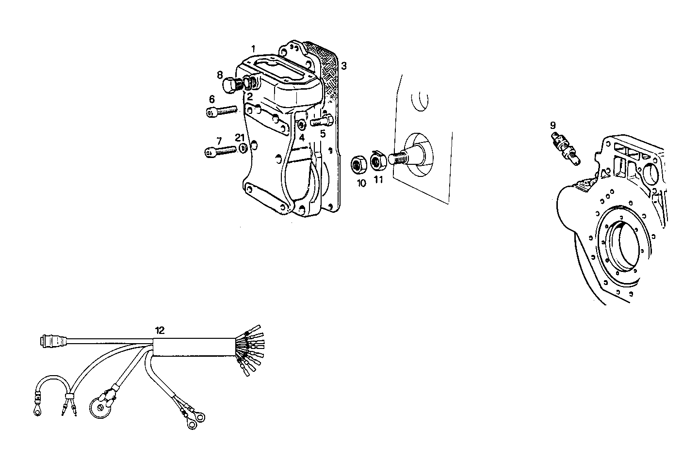 ELECTRONIC SPEED GOVERNOR - 8210SRi26.00A550 8210SRi26 parts diagram