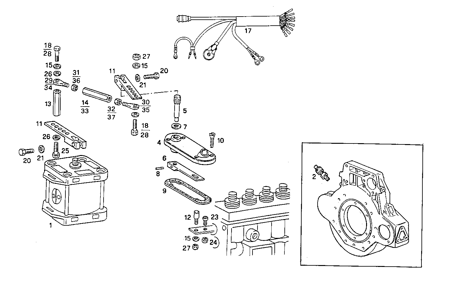 ELECTRONIC SPEED GOVERNOR - 8210SRi27.00 8210SRi27 parts diagram