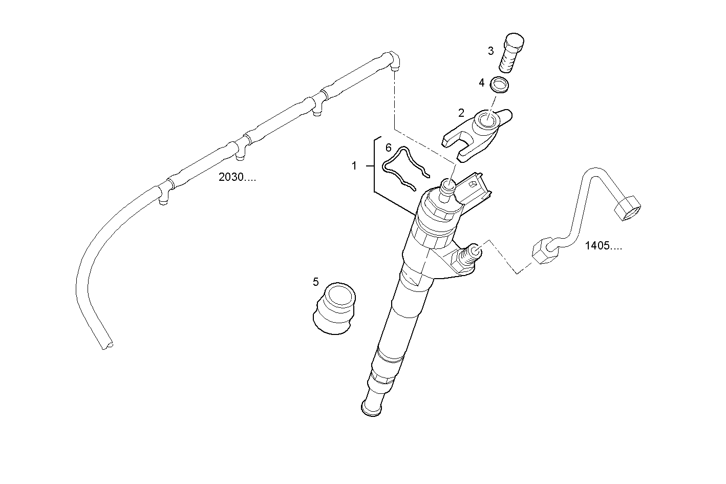 INJECTORS parts diagram