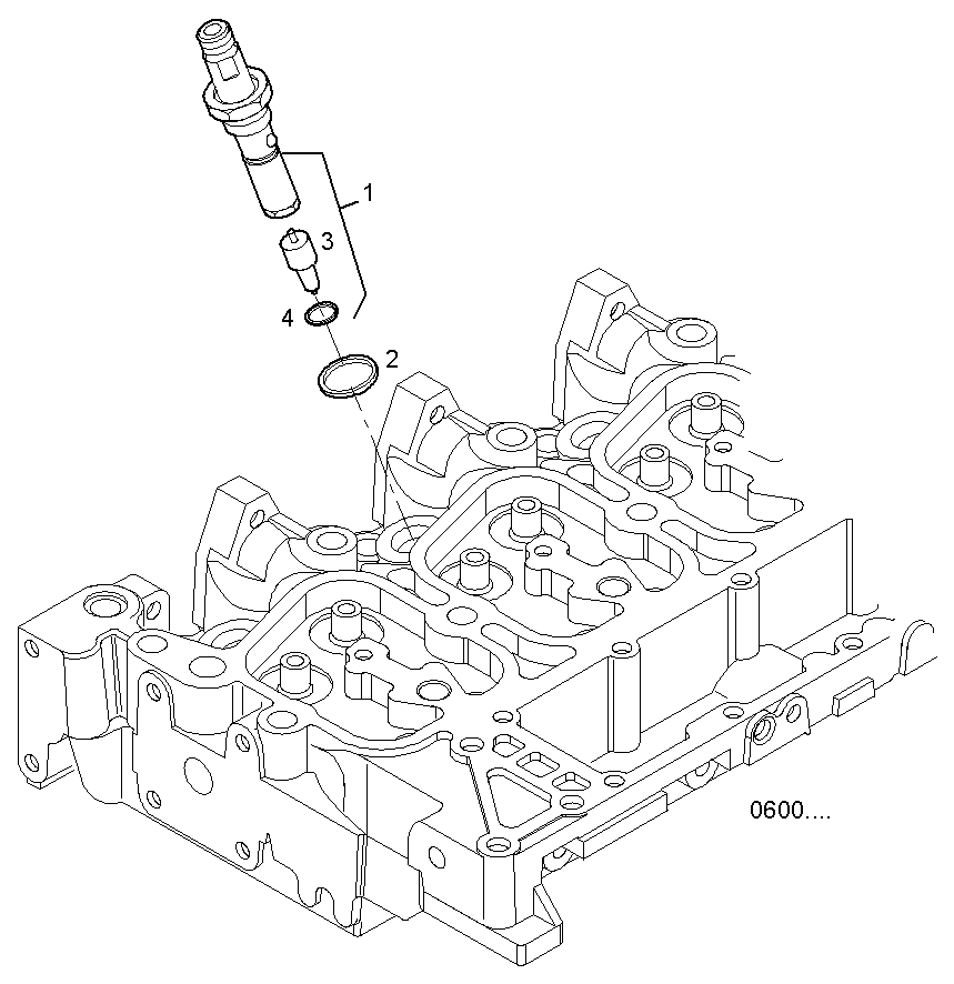 INJECTORS - N67MNTX68.00 NEF 6 mechanic. - TIER 3 parts diagram