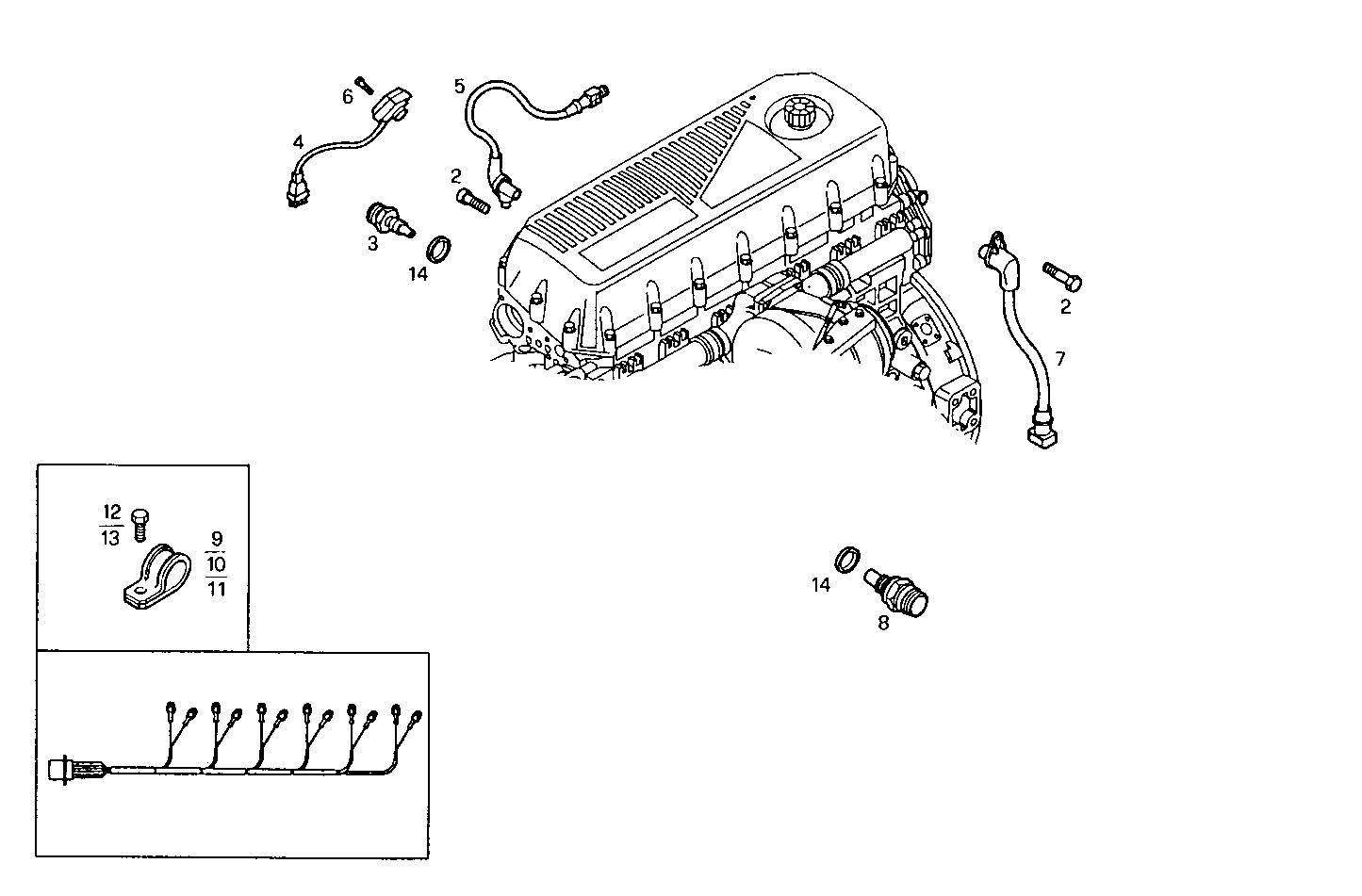 ELECTRONIC CONTROL UNIT parts diagram