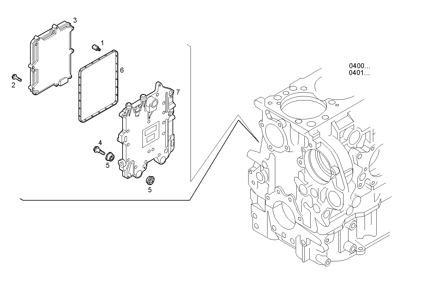 ELECTRONIC CONTROL UNIT - C10ENTX20.00 CURSOR 10 - TIER 3 parts diagram