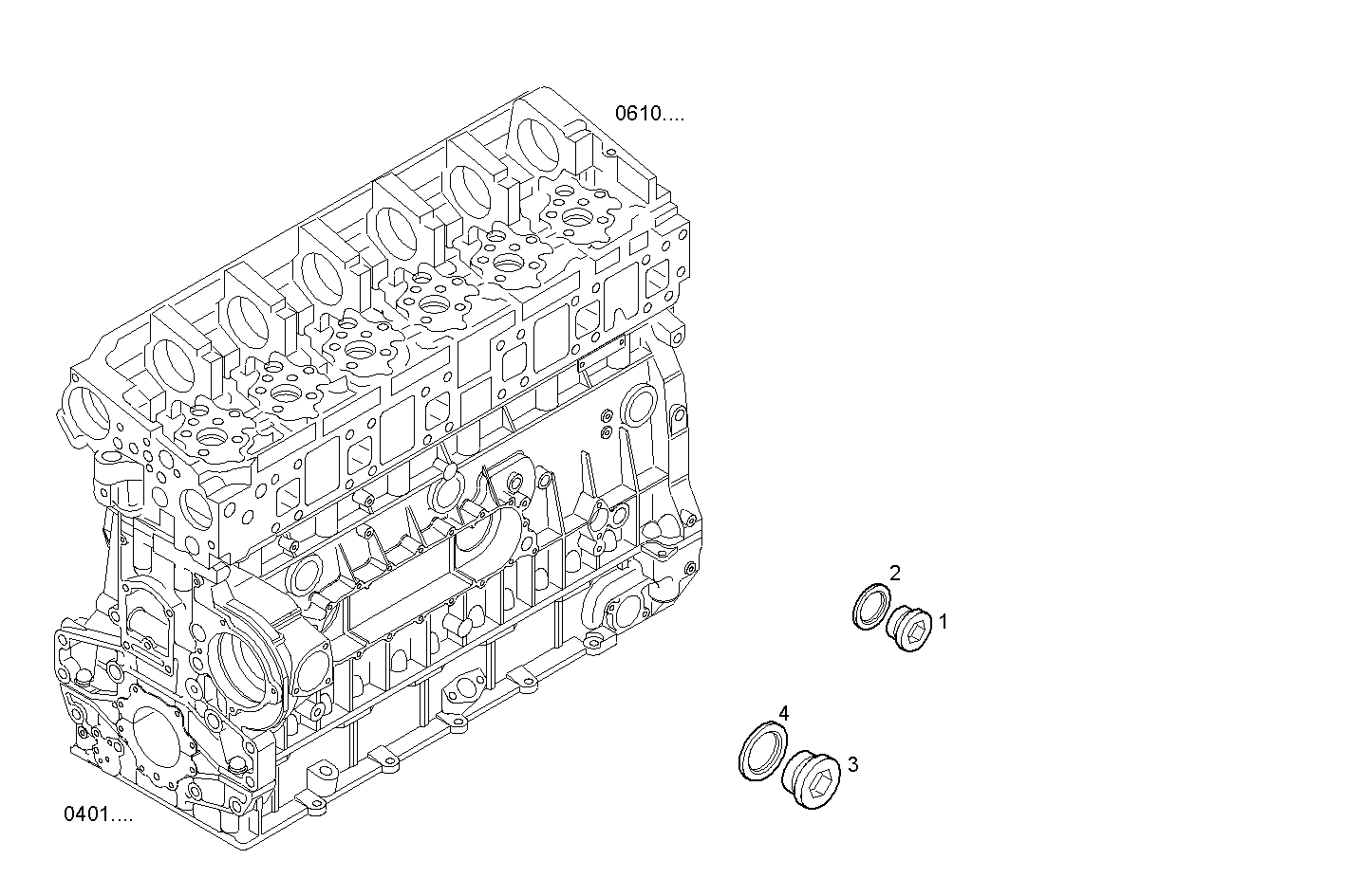 SENSORS - C13ENTM50.10 CURSOR 13 parts diagram