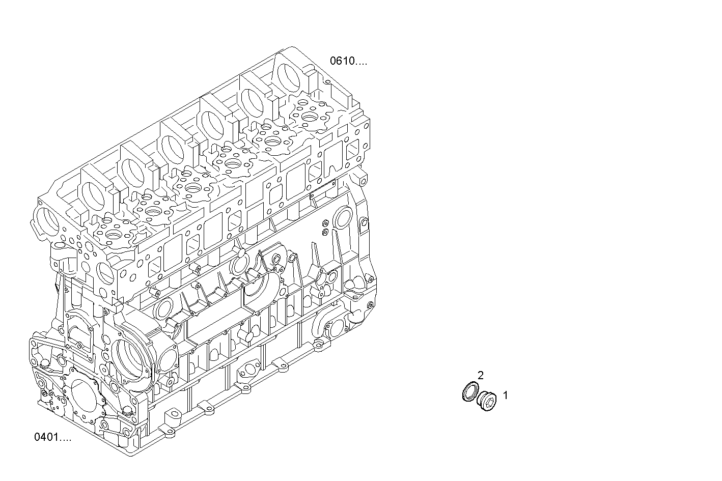 SENSORS - C78ENAM12.00 CURSOR 8 parts diagram