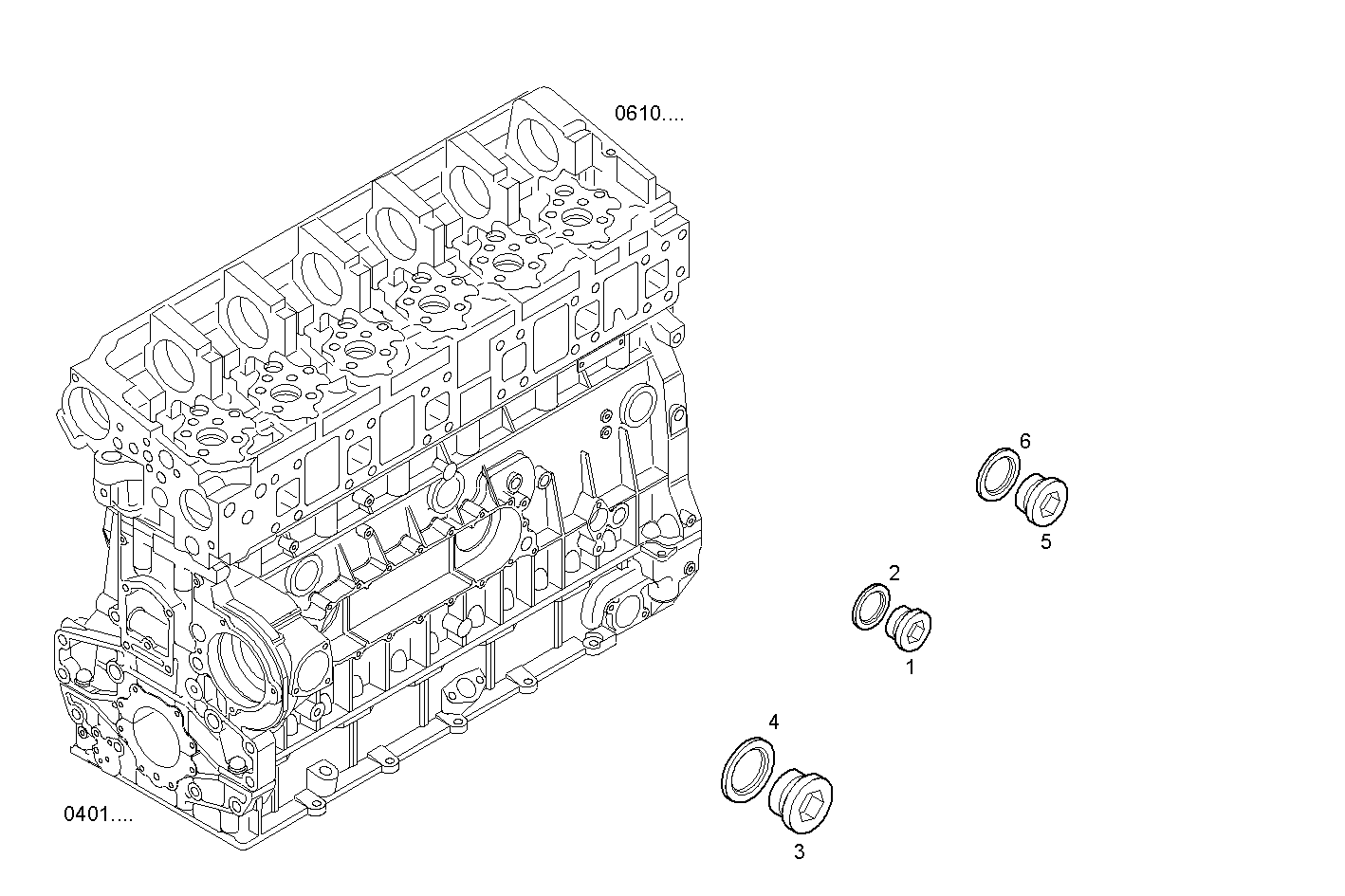 SENSORS - C78ENTM50.11 CURSOR 8 parts diagram