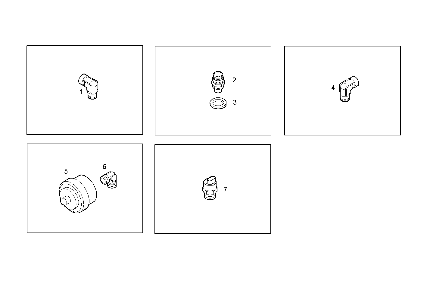 SENSORS - C13ENSM33.30 CURSOR 13 parts diagram