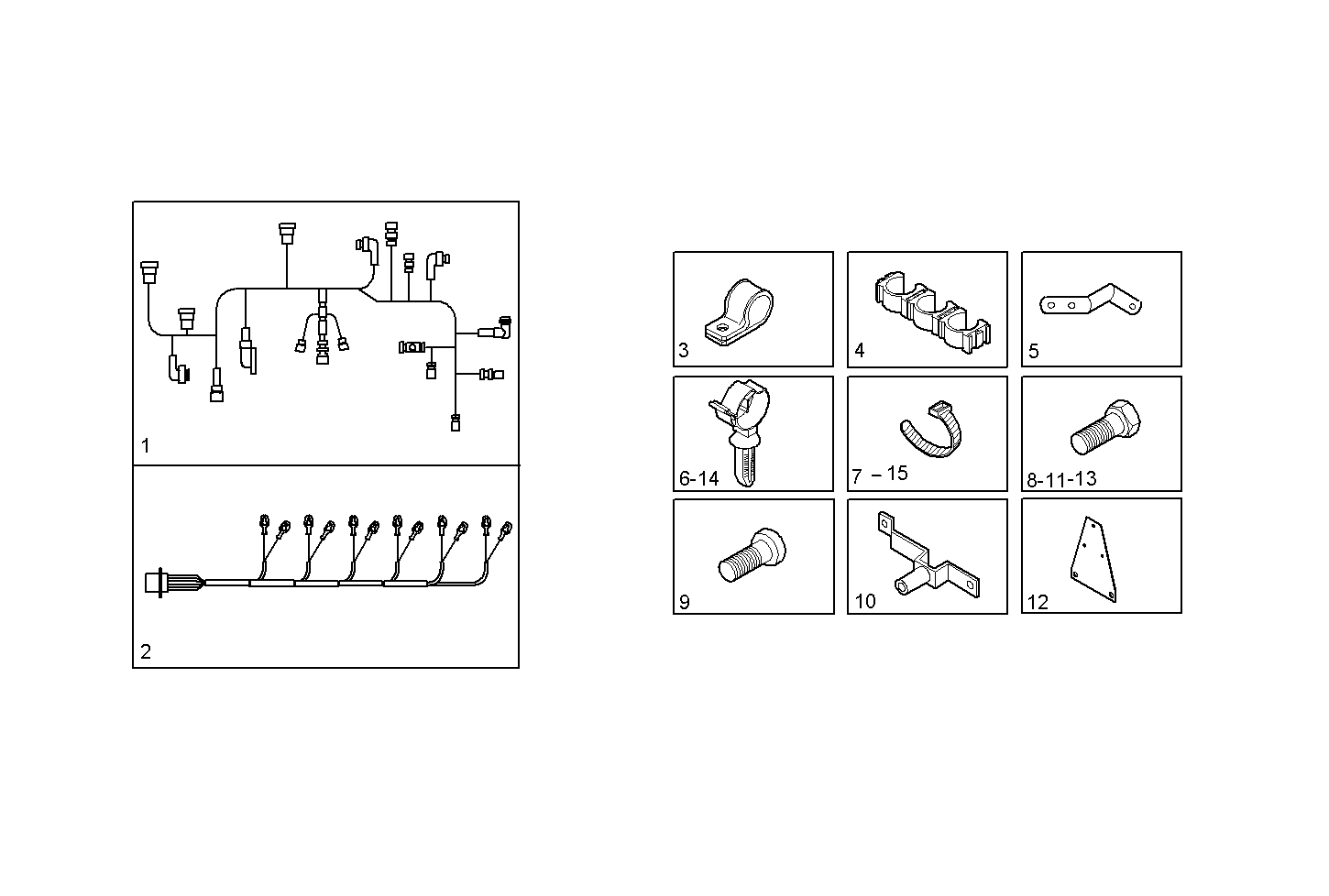 ENGINE CABLE - C10ENTD20.00 CURSOR 10 - TIER 2 parts diagram