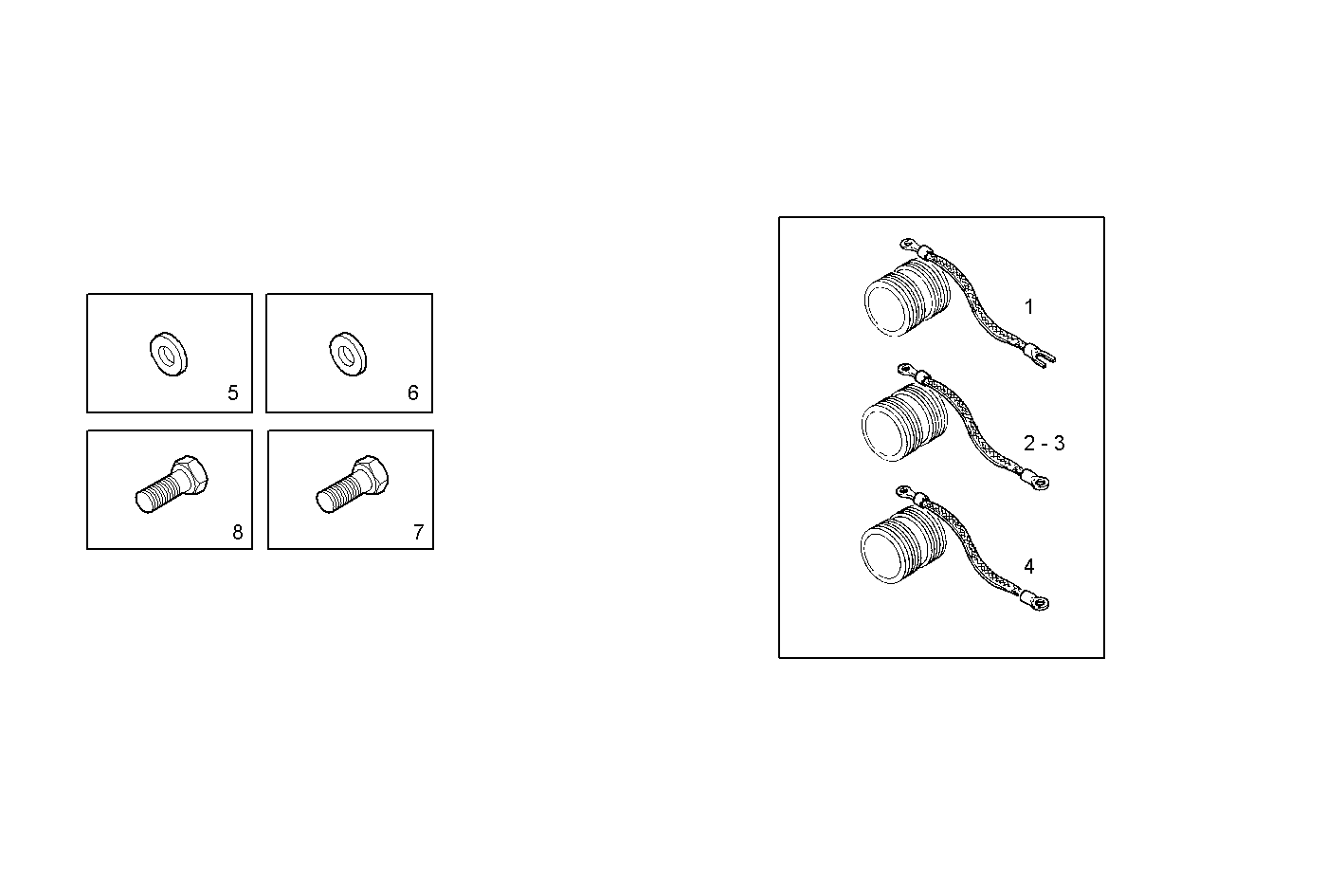 EARTH WIRE - C78ENTM50.11 CURSOR 8 parts diagram