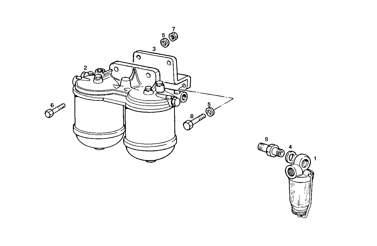 FUEL FILTER parts diagram