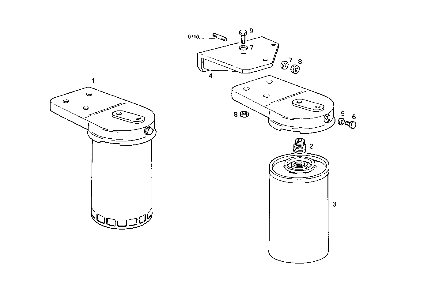 FUEL FILTER parts diagram