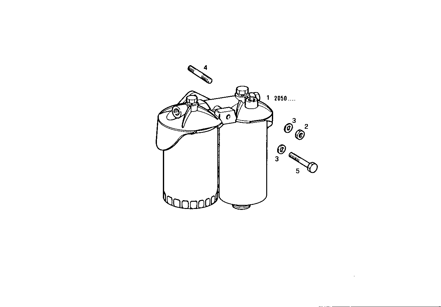 FUEL FILTER - 8361i001.00 8361i001 parts diagram