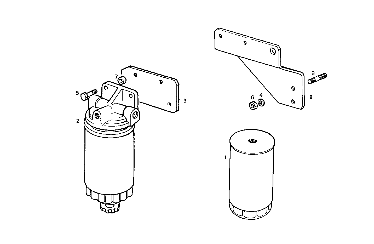 FUEL FILTER - 8141Si27.02 8141Si27 parts diagram