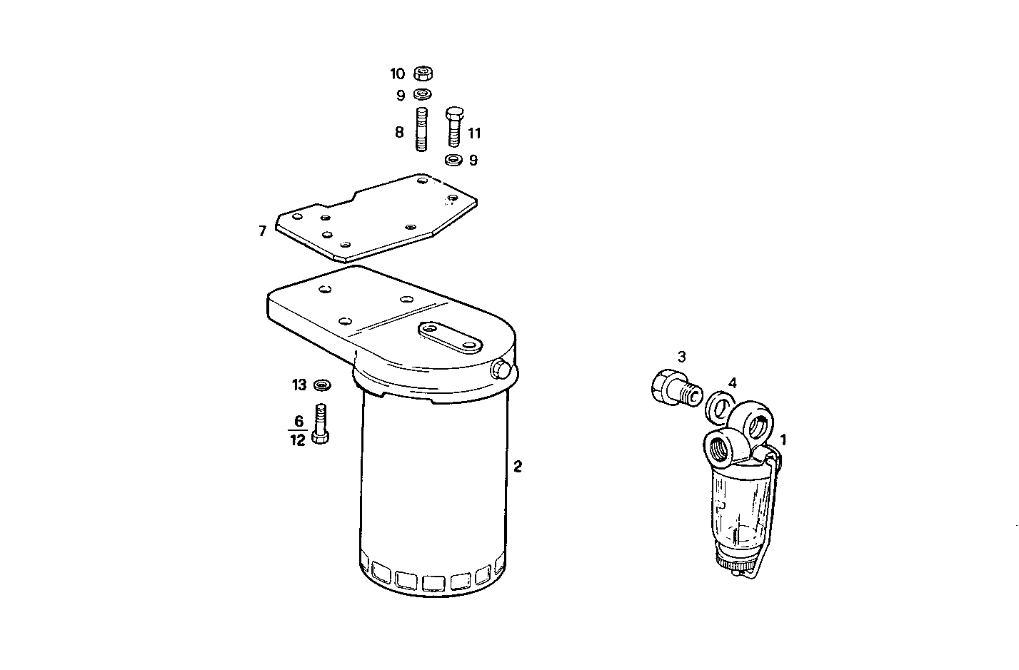 FUEL FILTER - 8460SRi10.00A016 8460SRi10 parts diagram